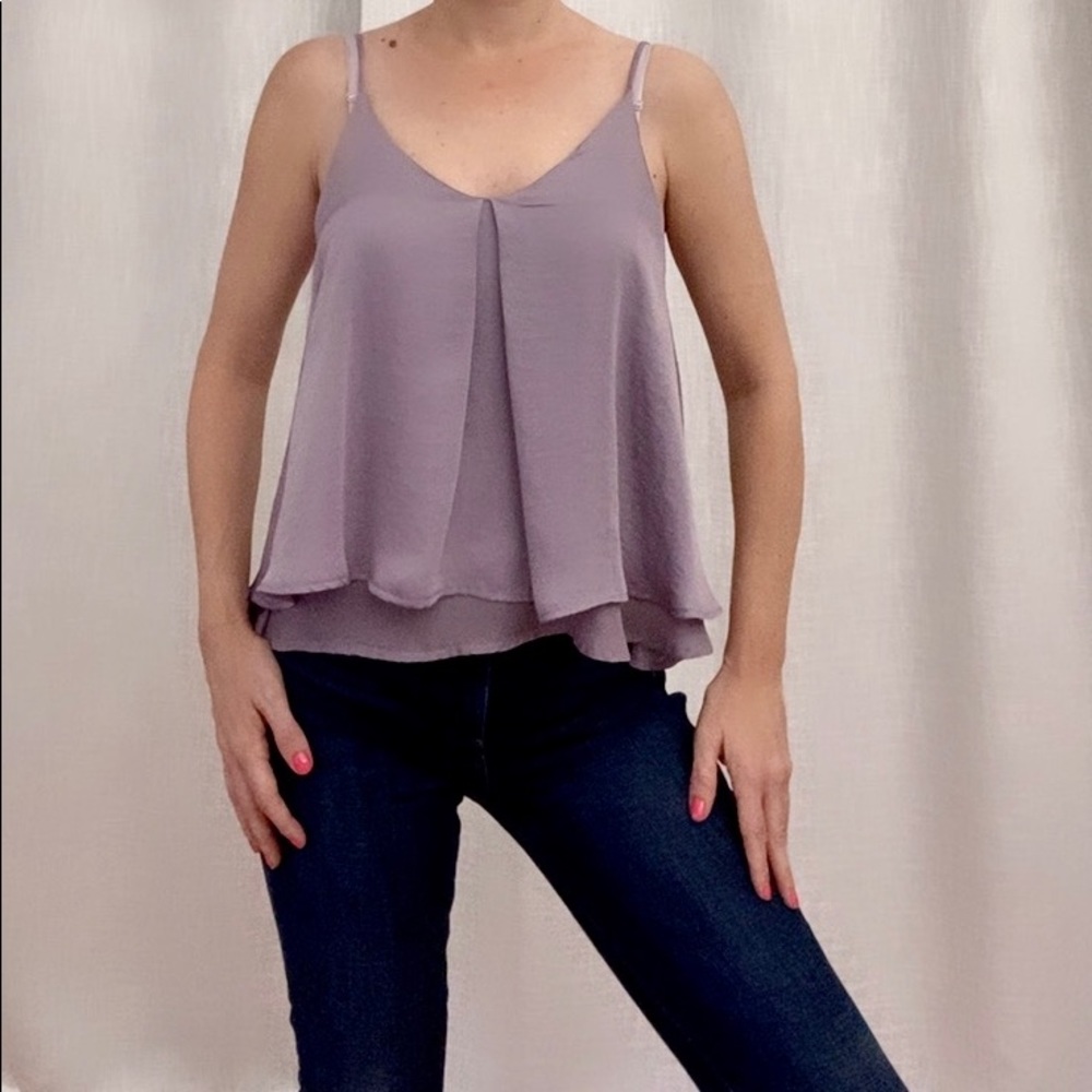 Crop Tops Purple AND Black/White - Picture 2 of 15